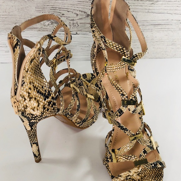 Snake Skin Heels - Picture 1 of 2